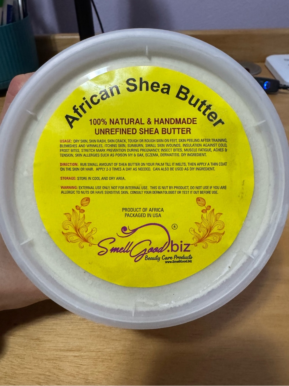 NWT Smell Good African Shea Butter